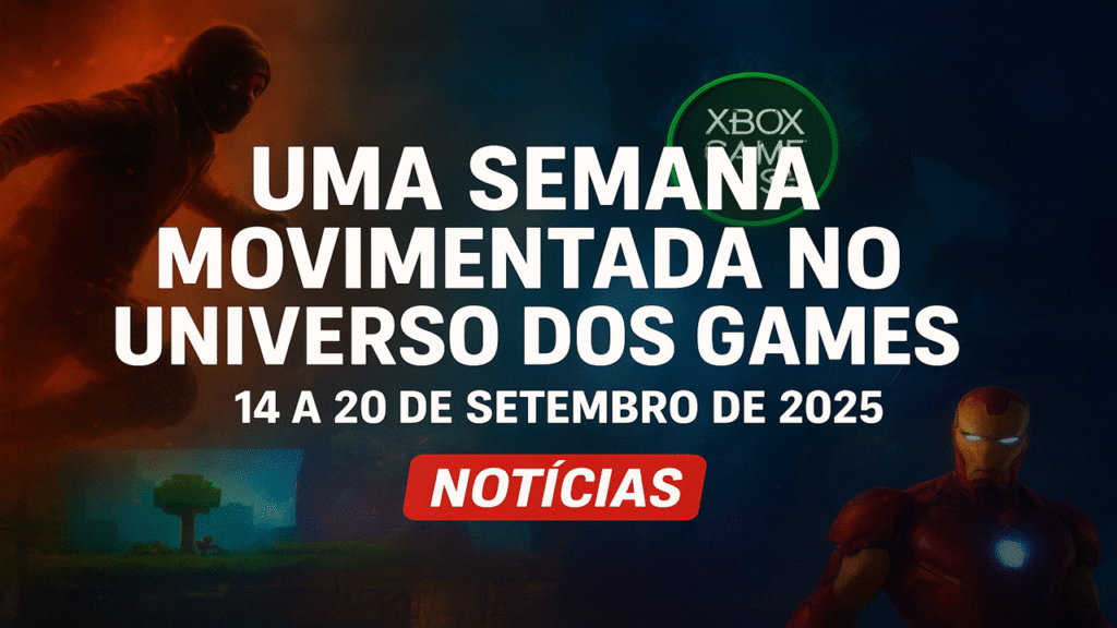 Uma Semana Movimentada no Universo dos Games