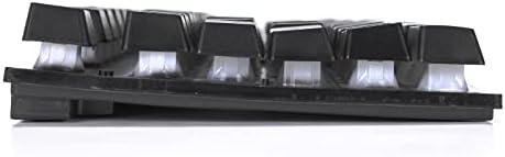 Teclado Gamer Semi Mecânico Multimídia Led Rgb Qwerty Antighosting Usb para Pc Notebook Xbox Series XS Ps4 Ps5