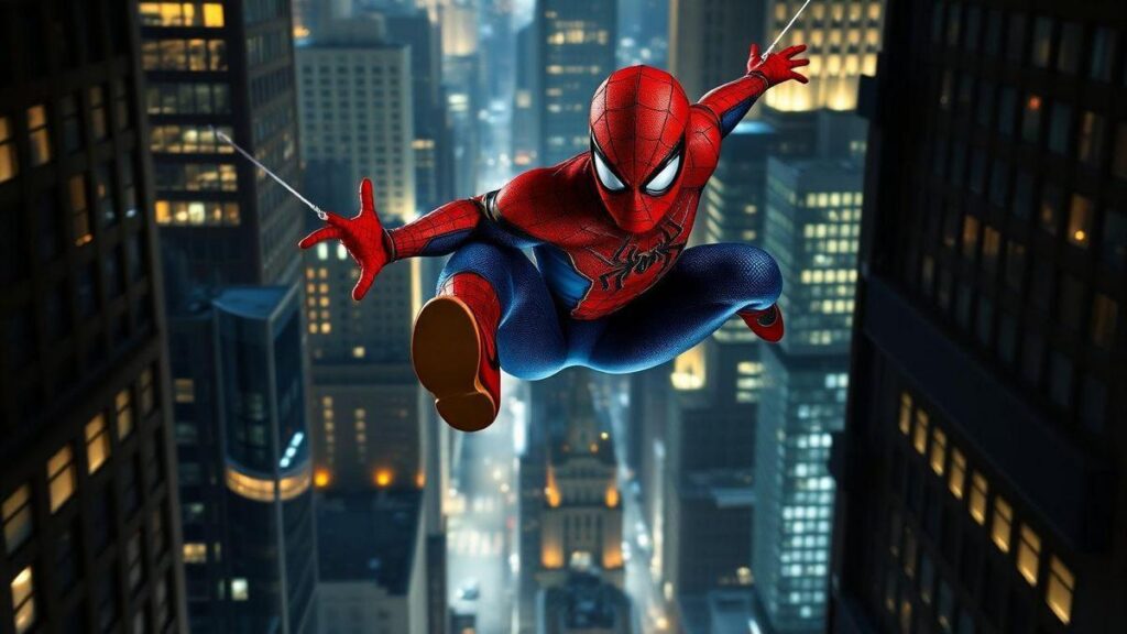 spider-man--no-ps-surpreende-com-acao-cinematografica