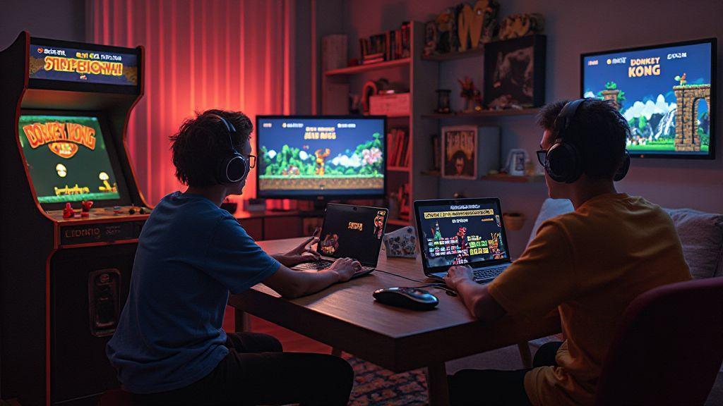 Como eu acompanho a comunidade e os recordes de Donkey Kong