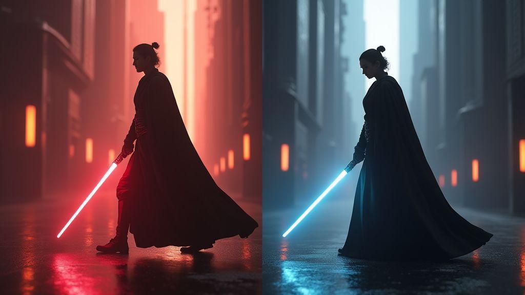 Como eu comparei os gráficos next gen e a jogabilidade com Fallen Order em Star Wars Jedi: Survivor