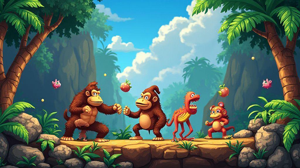 Por que eu vejo a evolução da franquia Donkey Kong até DK Country