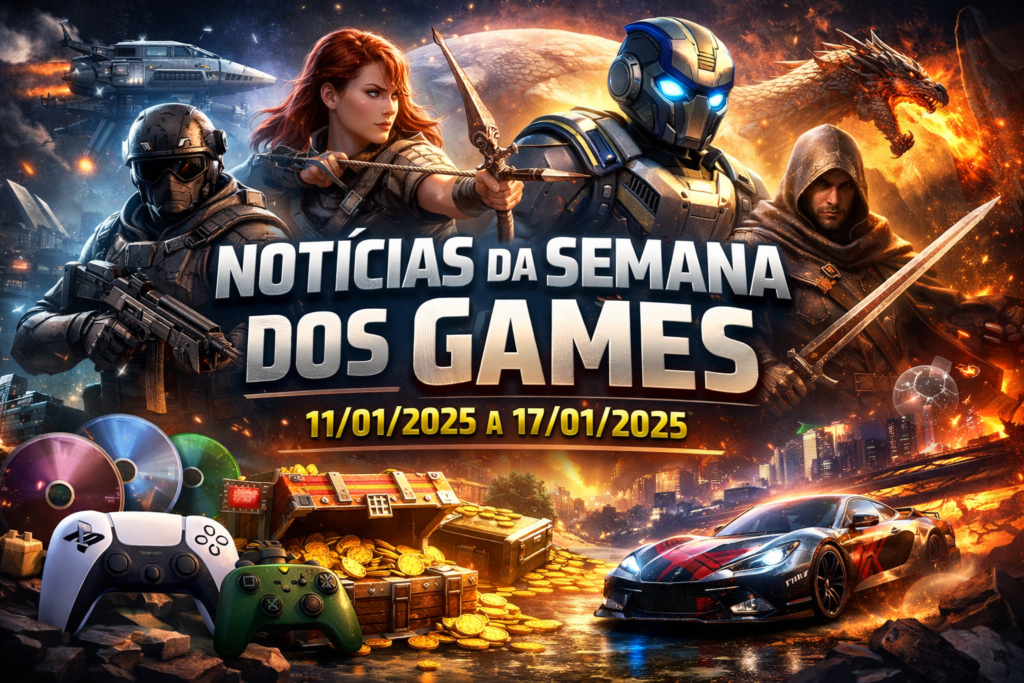 notícias de games janeiro 2025