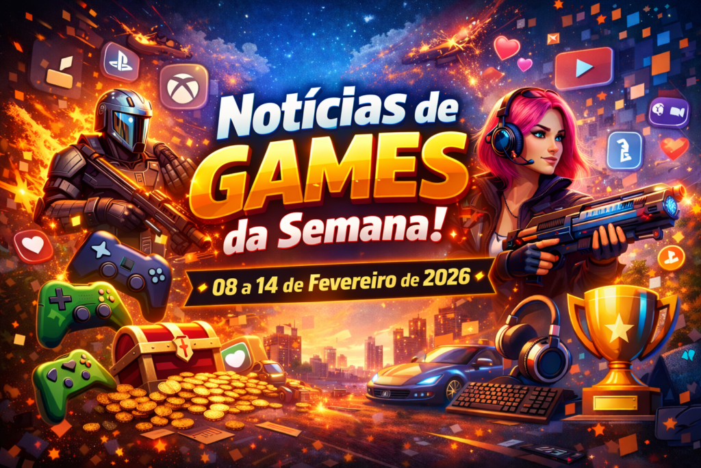 notícias de games fevereiro 2026