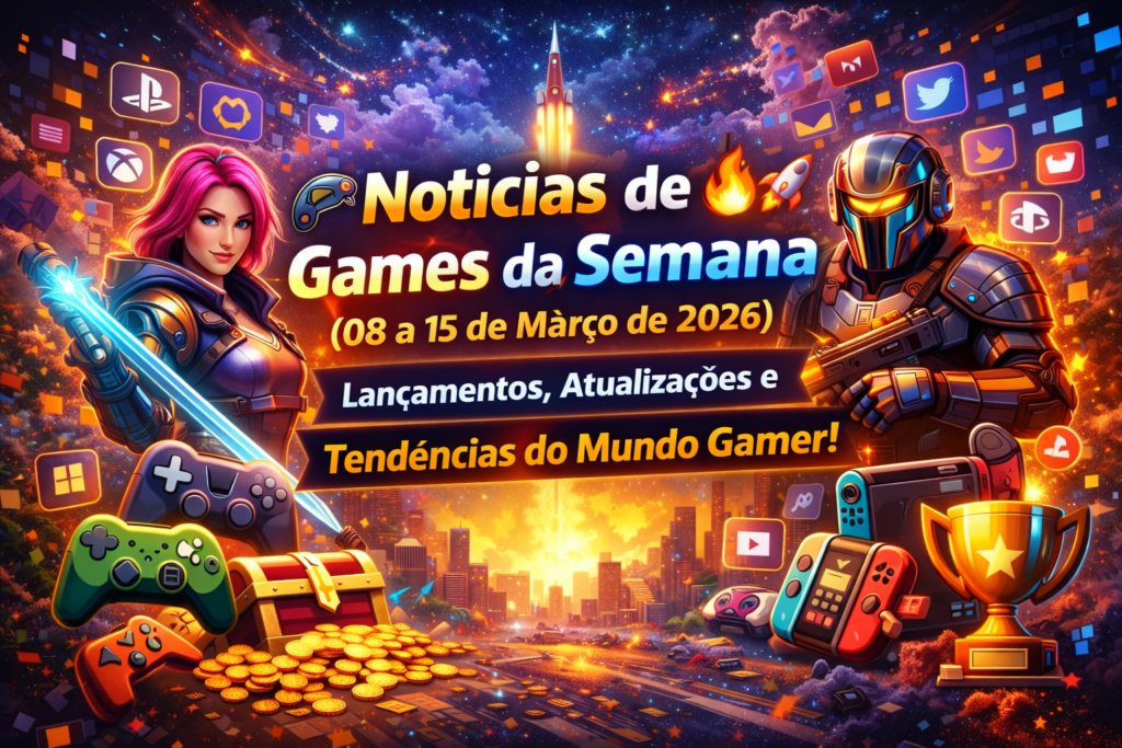 notícias de games março 2026