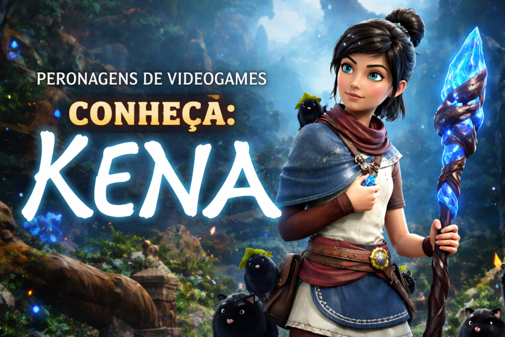 Kena Bridge of Spirits personagem