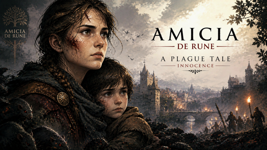 Tudo sobre o personagem Amicia de Rune (A Plague Tale Innocence)