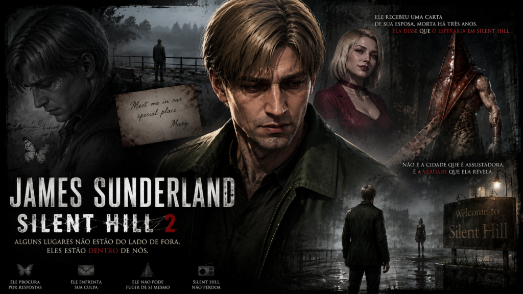Tudo sobre o personagem James Sunderland (Silent Hill 2)