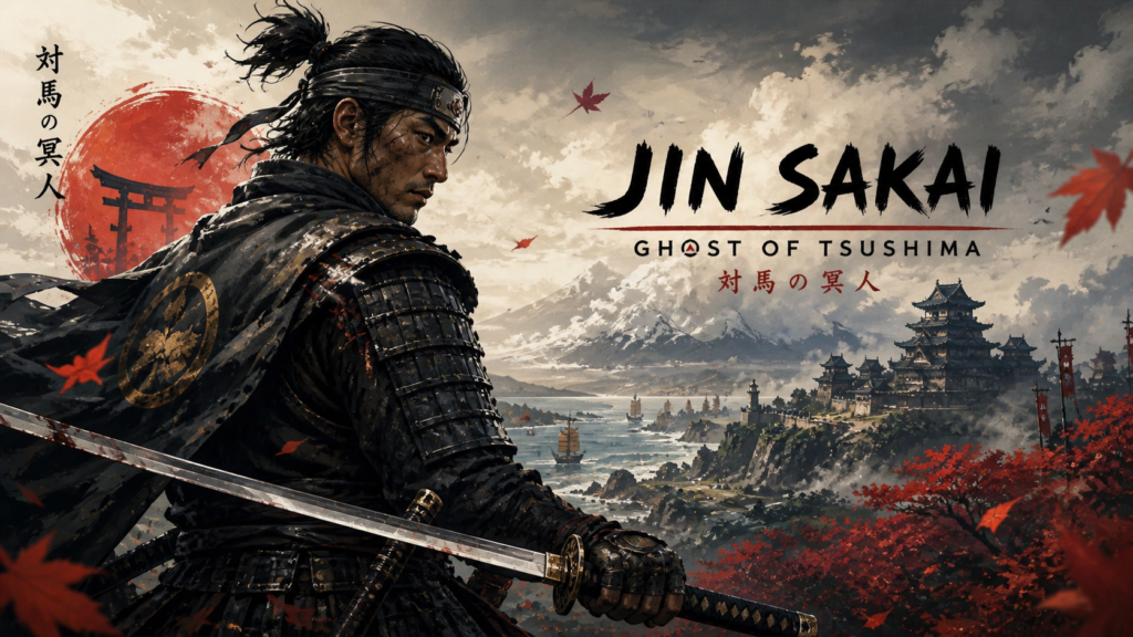 Tudo sobre o personagem Jin Sakai (Ghost of Tsushima)