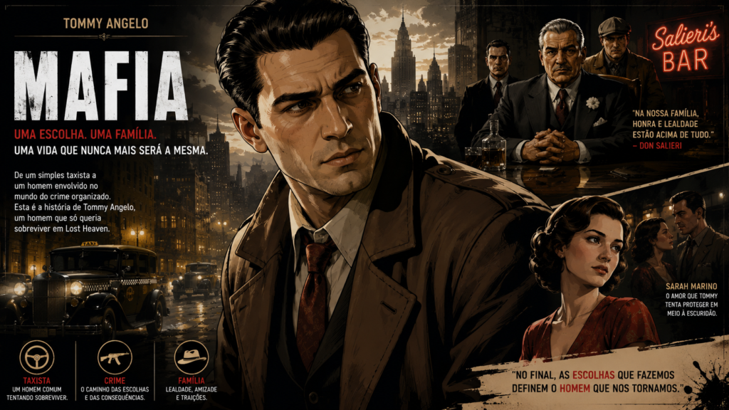 Tudo sobre o personagem Tommy Angelo (Mafia)