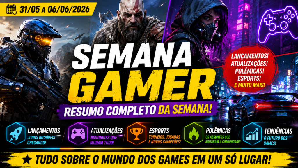 notícias de games junho 2026