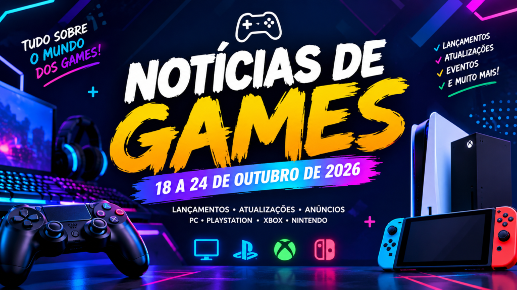 notícias de games